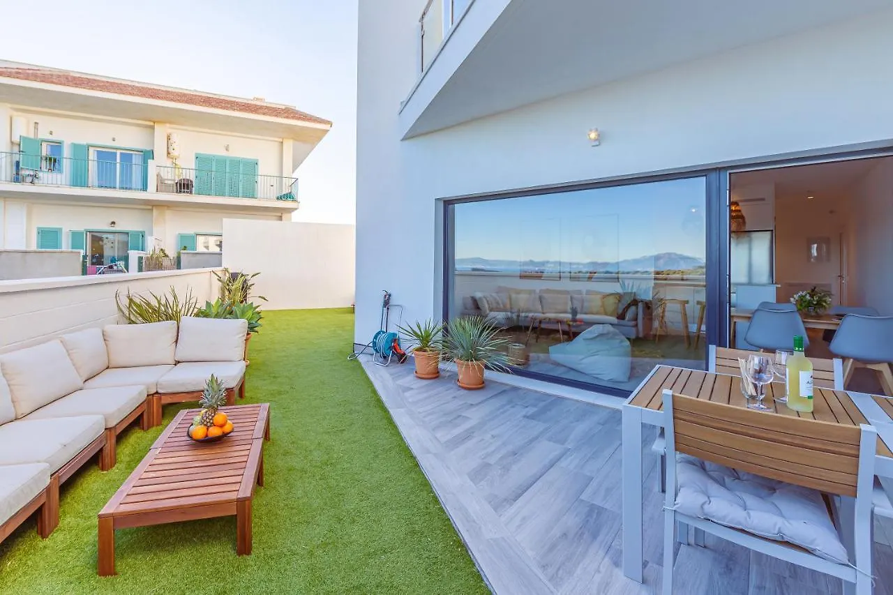 Jardin, Piscina Y Fibra Optica - Simplytarifa Apartment